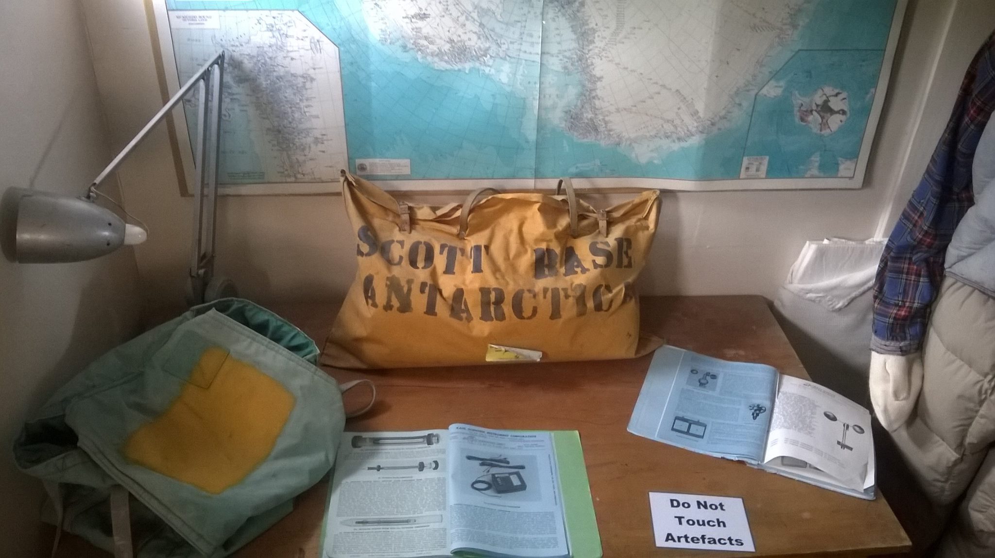 Sixty-year-old artefacts preserved inside the hut. Photo / Jamie Morton